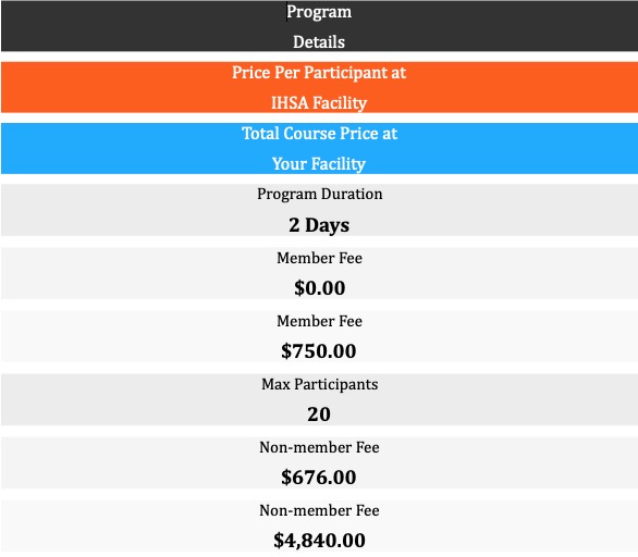 Supervisor Due Diligence Training Fees Cost